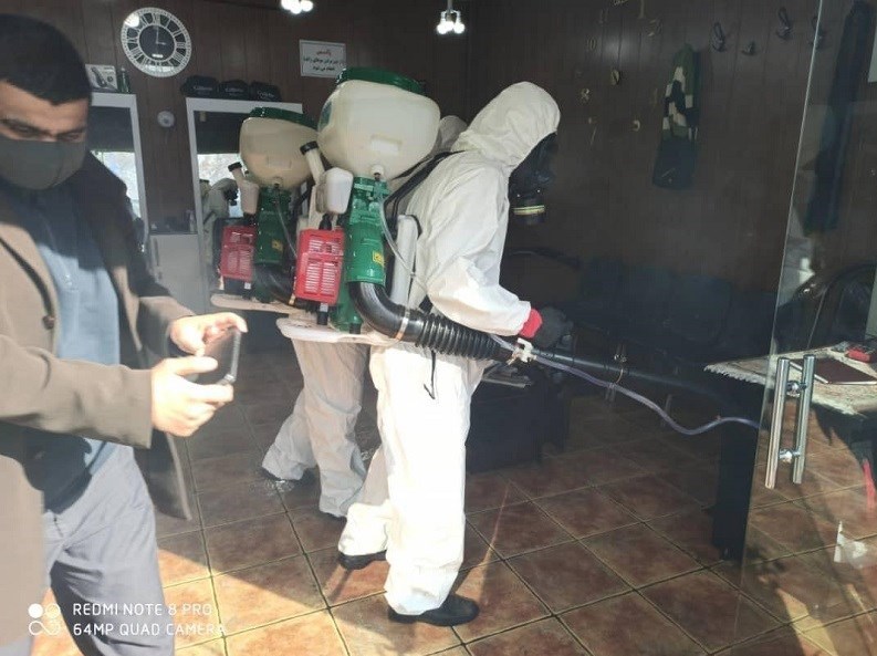 آتشنشانی , سازمان آتشنشانی تهران , ویروس کرونا , شهرداری تهران ,