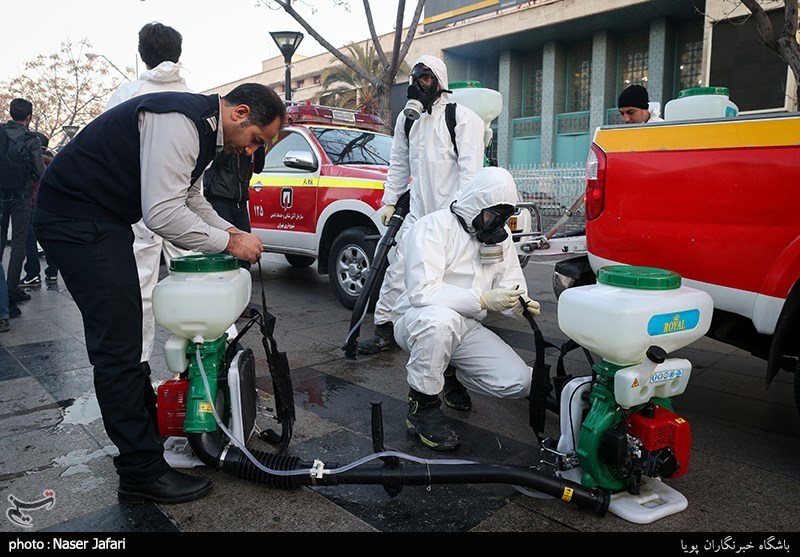 آتشنشانی , سازمان آتشنشانی تهران , ویروس کرونا , شهرداری تهران , وزارت بهداشت ,