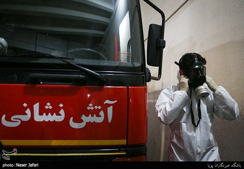 آتشنشانی , سازمان آتشنشانی تهران , ویروس کرونا , شهرداری تهران , وزارت بهداشت ,