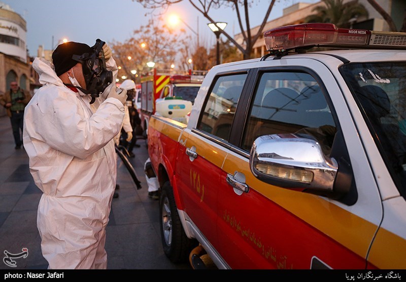 آتشنشانی , سازمان آتشنشانی تهران , ویروس کرونا , شهرداری تهران , وزارت بهداشت ,
