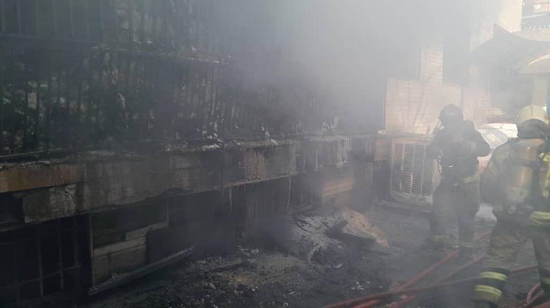 آتش‌نشانی , سازمان آتش‌نشانی تهران , آتش‌سوزی , 