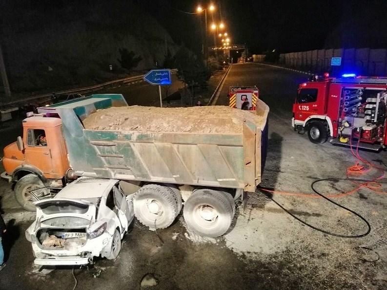 آتش‌نشانی , سازمان آتش‌نشانی تهران , حوادث , حوادث جاده‌ای , اورژانس , 