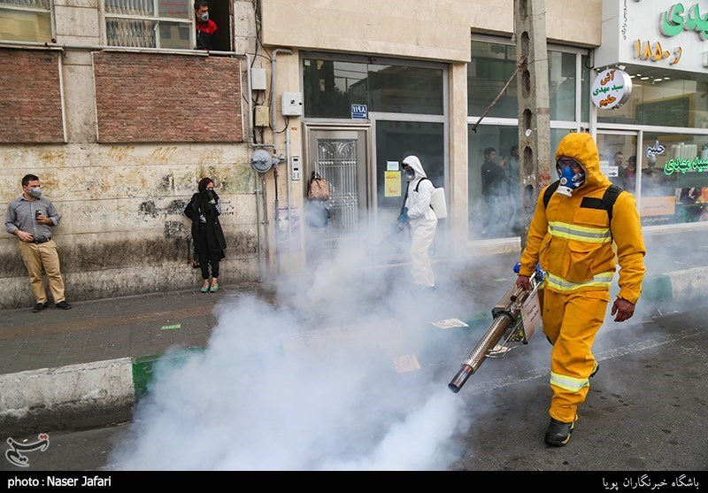 آتش‌نشانی , سازمان آتش‌نشانی تهران , ویروس کرونا , وزارت بهداشت , شهرداری تهران , معاونت خدمات شهری شهرداری تهران , 