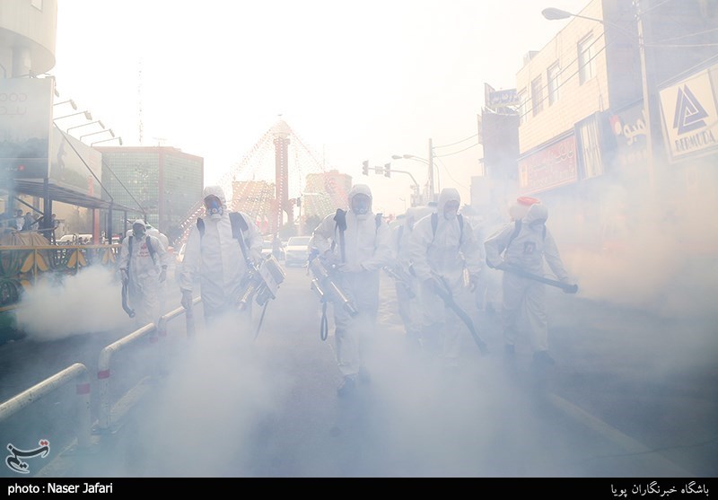 آتش‌نشانی , سازمان آتش‌نشانی تهران , ویروس کرونا , وزارت بهداشت , شهرداری تهران , معاونت خدمات شهری شهرداری تهران , 