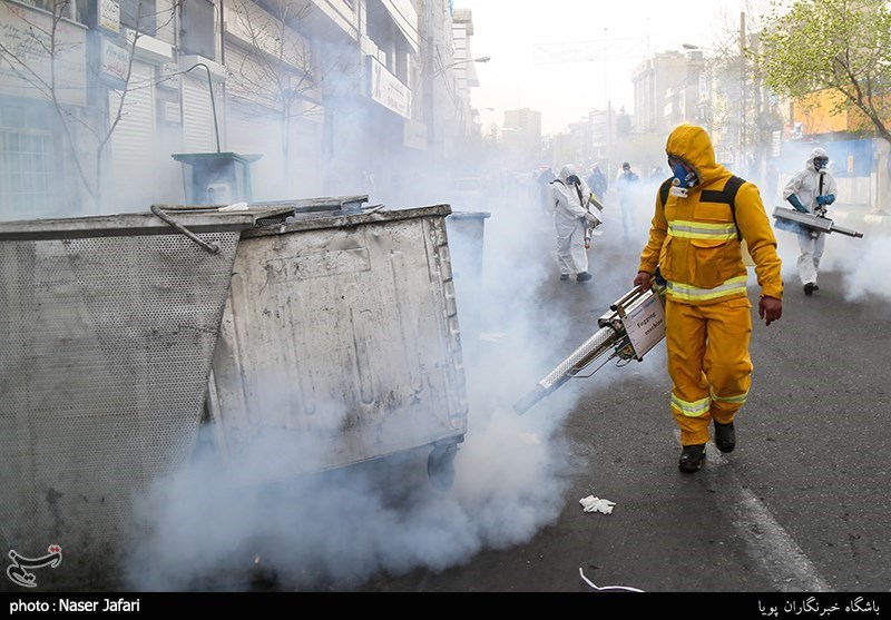 آتش‌نشانی , سازمان آتش‌نشانی تهران , ویروس کرونا , وزارت بهداشت , شهرداری تهران , معاونت خدمات شهری شهرداری تهران , 