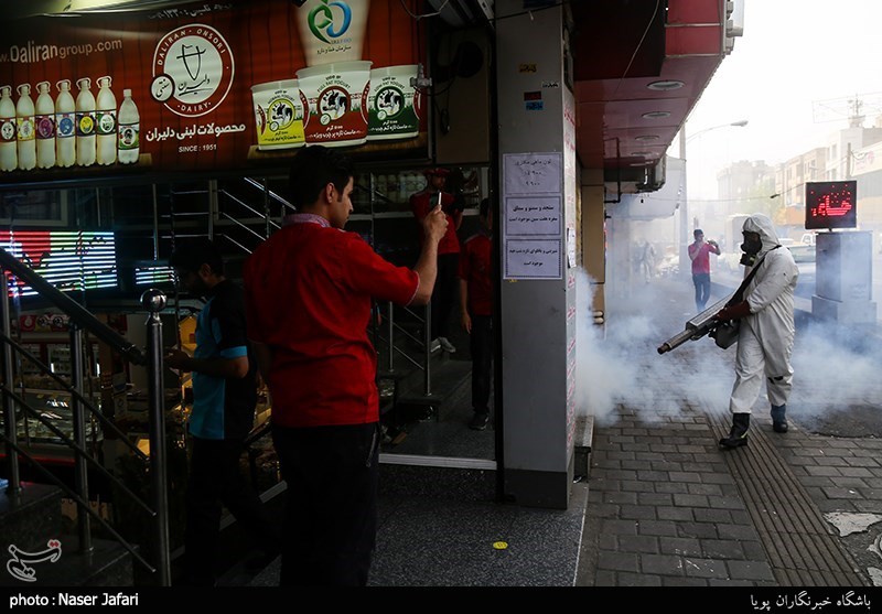 آتش‌نشانی , سازمان آتش‌نشانی تهران , ویروس کرونا , وزارت بهداشت , شهرداری تهران , معاونت خدمات شهری شهرداری تهران , 