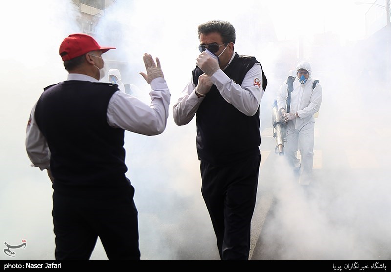 آتش‌نشانی , سازمان آتش‌نشانی تهران , ویروس کرونا , وزارت بهداشت , شهرداری تهران , معاونت خدمات شهری شهرداری تهران , 