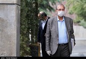علی ربیعی سخنگوی دولت در حاشیه آخرین جلسه هیئت دولت در سال ۹۸