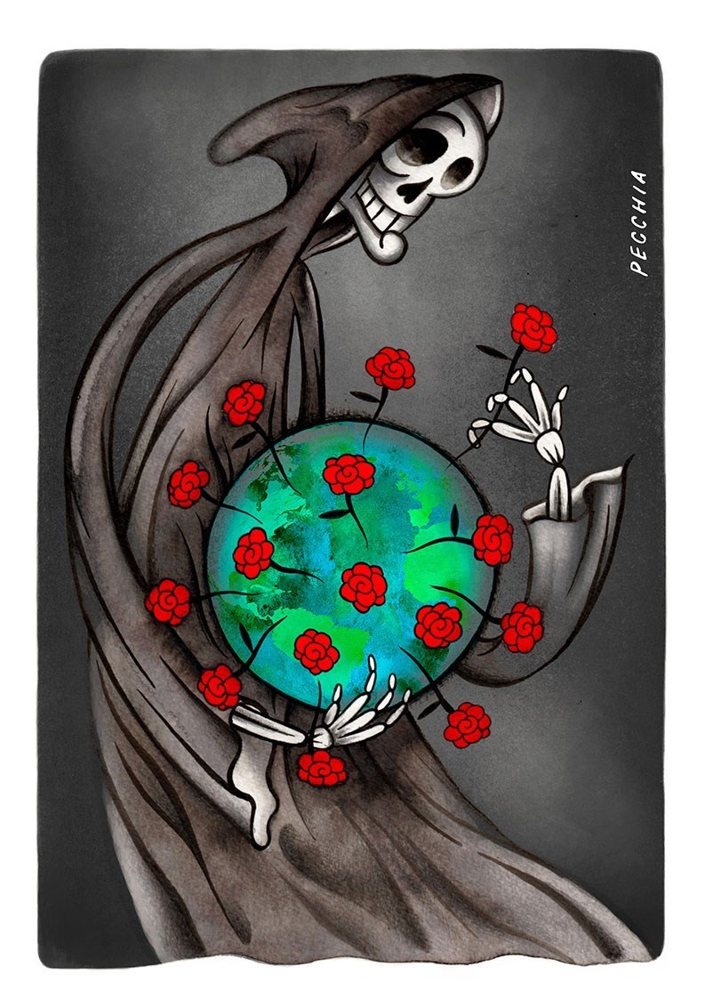 کاریکاتور , ویروس کرونا , هنرهای تجسمی , عکس , 