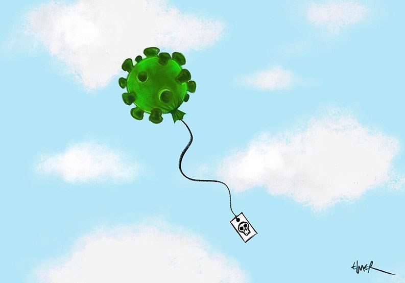 کاریکاتور , ویروس کرونا , هنرهای تجسمی , عکس , 