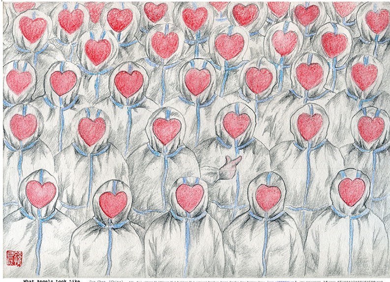 کاریکاتور , ویروس کرونا , هنرهای تجسمی , عکس , 