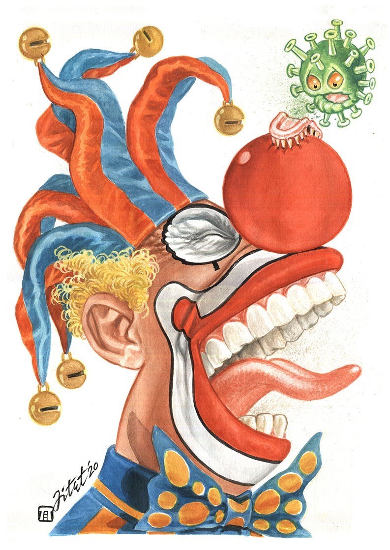 کاریکاتور , ویروس کرونا , هنرهای تجسمی , عکس , 