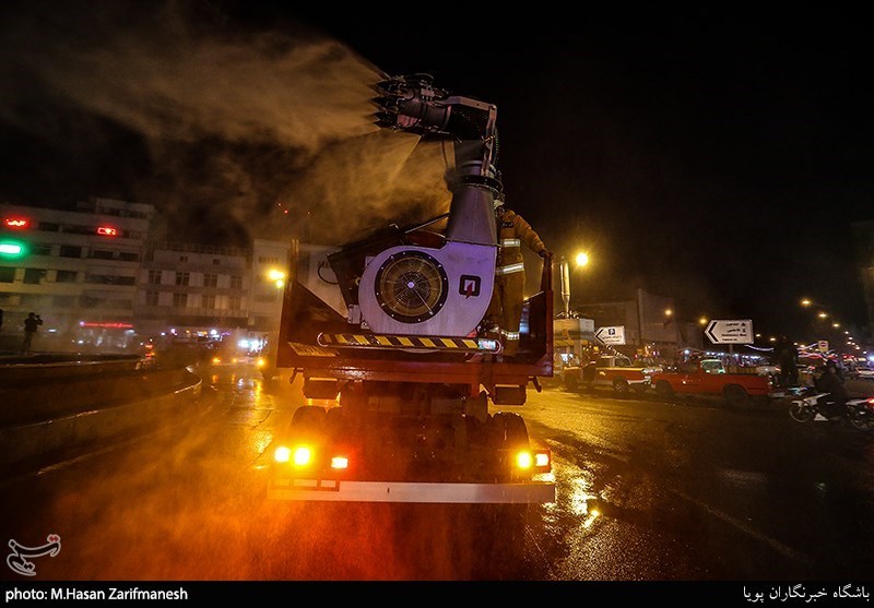 آتش‌نشانی , سازمان آتش‌نشانی تهران , ویروس کرونا , بهداشت و درمان , معاونت خدمات شهری شهرداری تهران , 