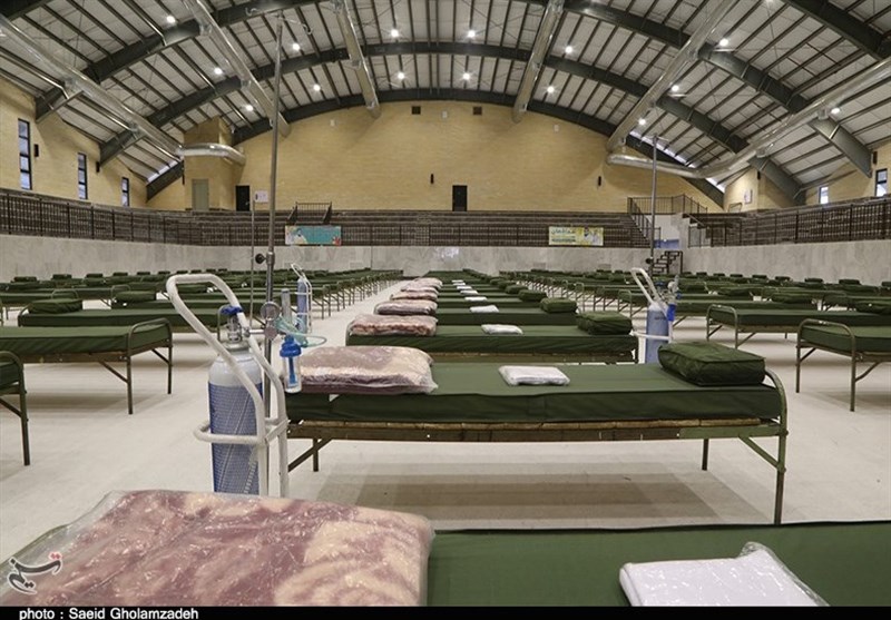 بیمارستان صحرایی نیروی دریایی ارتش در رشت برپا شد