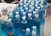 4 میلیون و 334 هزار لیتر ماده ضدعفونی‌کننده در استان قزوین تولید شد