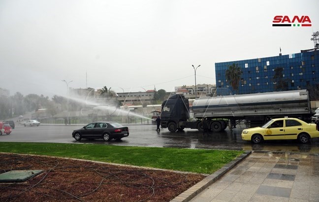 کشور سوریه , ویروس کرونا , 