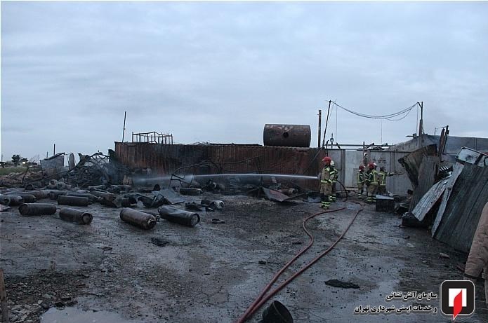 آتش‌نشانی , سازمان آتش‌نشانی تهران , آتش‌سوزی , 