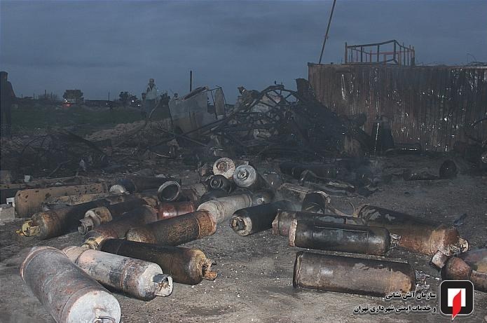 آتش‌نشانی , سازمان آتش‌نشانی تهران , آتش‌سوزی , 