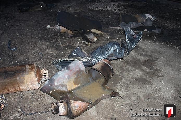 آتش‌نشانی , سازمان آتش‌نشانی تهران , آتش‌سوزی , 