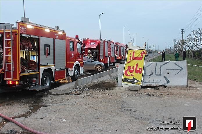 آتش‌نشانی , سازمان آتش‌نشانی تهران , آتش‌سوزی , 