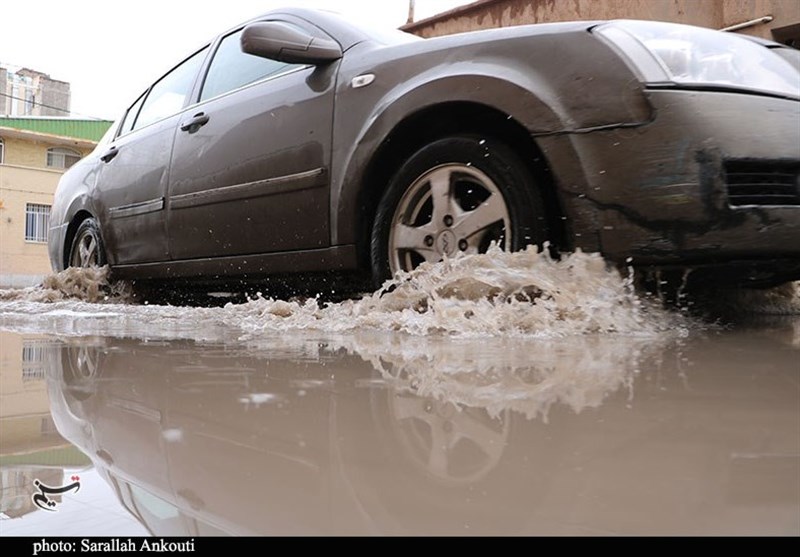 سیل , استان کرمان , باران , 