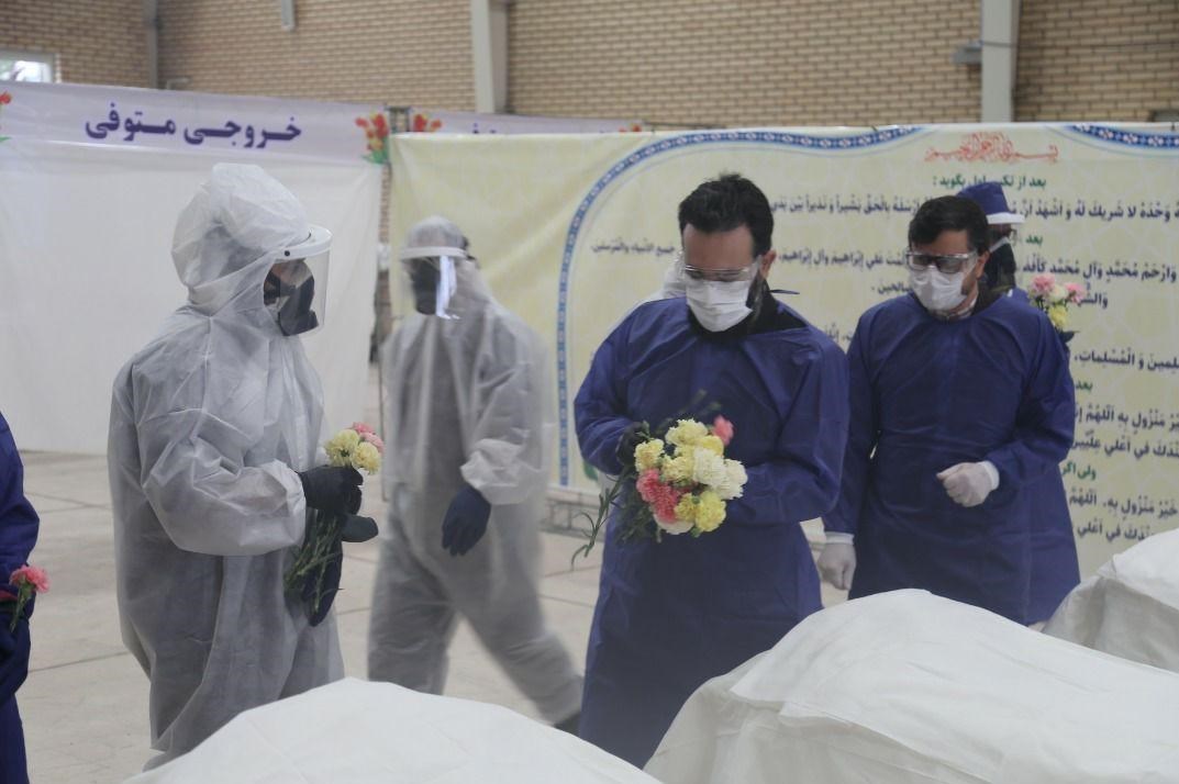 بهشت زهرا , ویروس کرونا , 