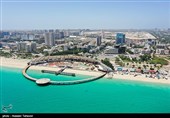 سواحل کیش در روز طبیعت