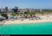 سواحل کیش در روز طبیعت