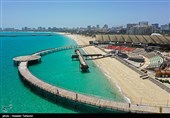 سواحل کیش در روز طبیعت