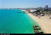 سواحل کیش در روز طبیعت