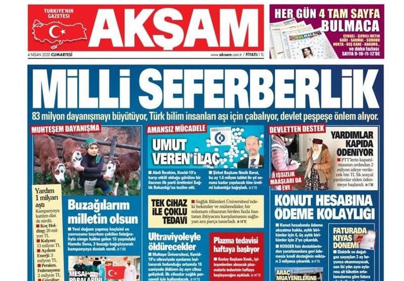 کشور ترکیه , ویروس کرونا , 