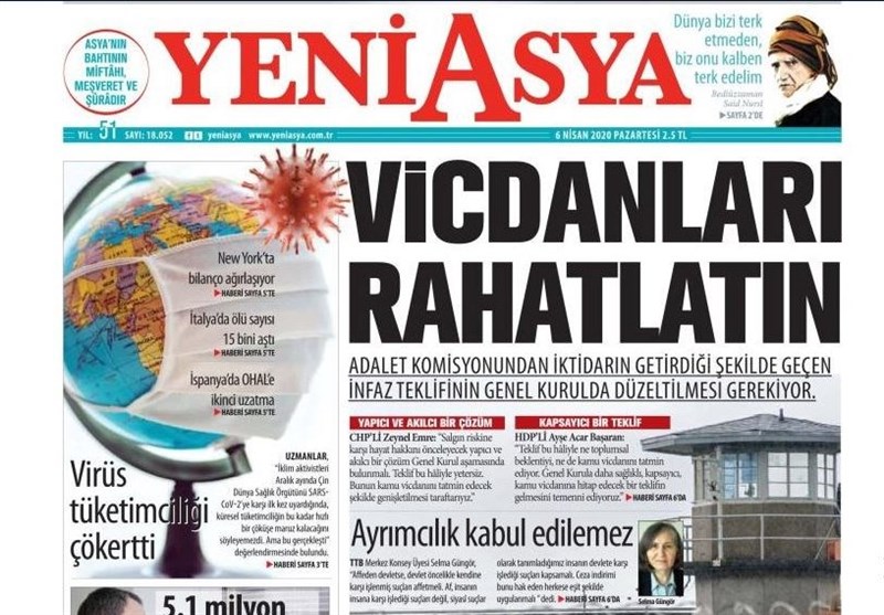 کشور ترکیه , ویروس کرونا ,