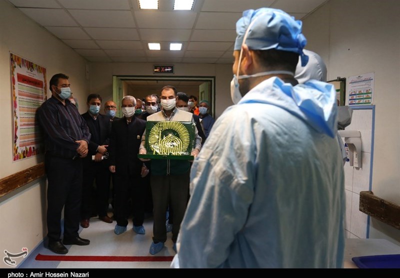 امام رضا (ع) , ویروس کرونا , بیمارستان , 