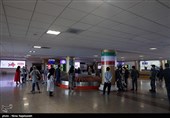 ضدعفونی کردن فرودگاه بین المللی مشهد