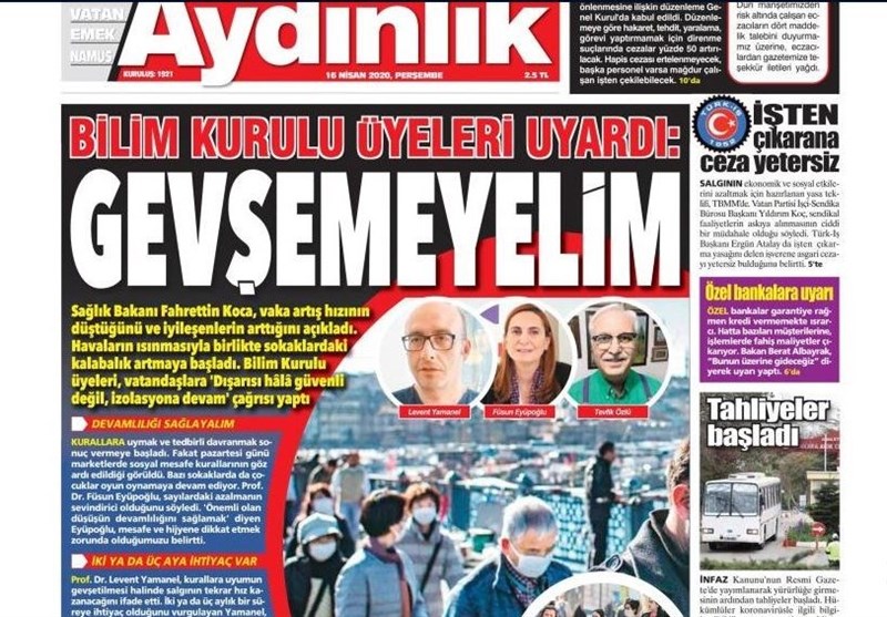 کشور ترکیه , ویروس کرونا , 