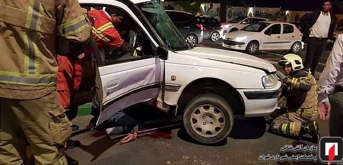 آتشنشانی , سازمان آتشنشانی تهران , اورژانس , حوادث جادهای ,