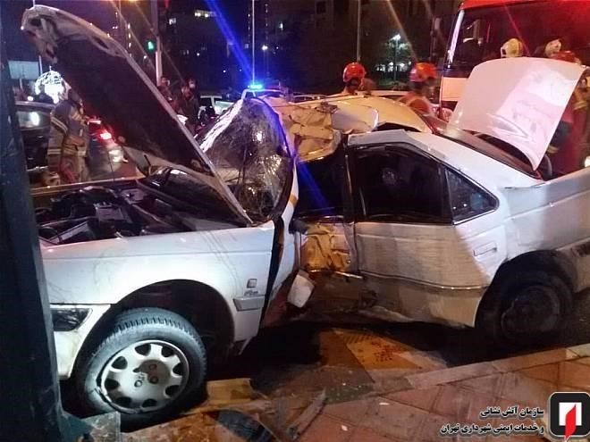 آتشنشانی , سازمان آتشنشانی تهران , اورژانس , حوادث جادهای ,