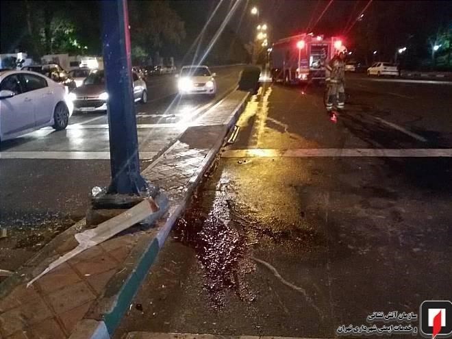 آتشنشانی , سازمان آتشنشانی تهران , اورژانس , حوادث جادهای ,