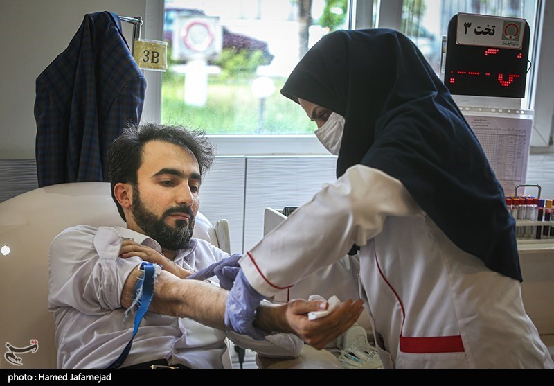 اهدای خون به بیماران کرونایی