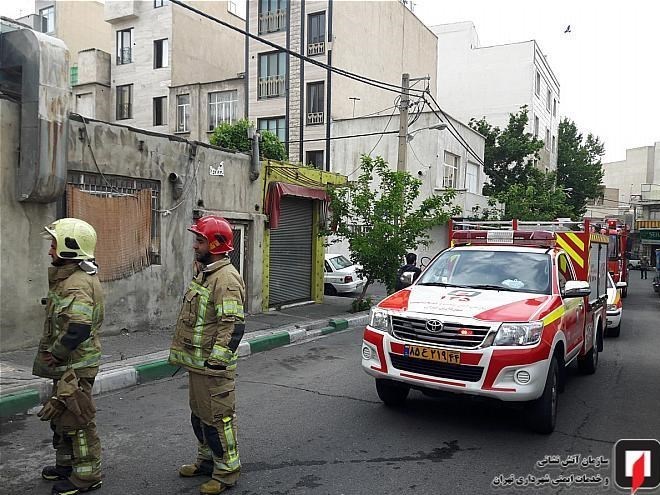 آتشنشانی , سازمان آتشنشانی تهران , آتشسوزی ,