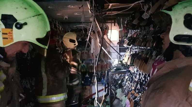 آتش‌نشانی , سازمان آتش‌نشانی تهران , آتش‌سوزی , 