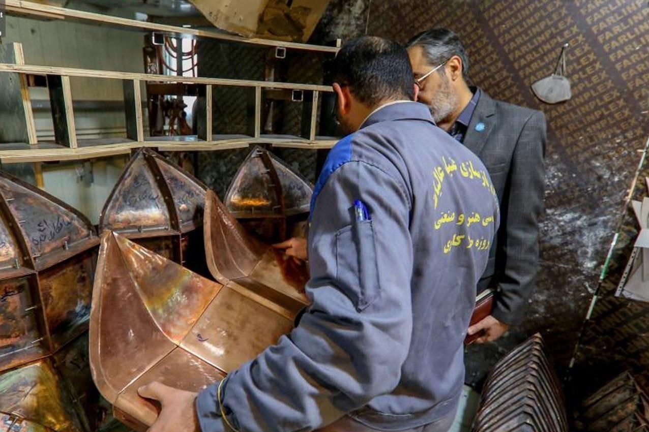 ستاد بازسازی عتبات عالیات , اخبار کارگران , 