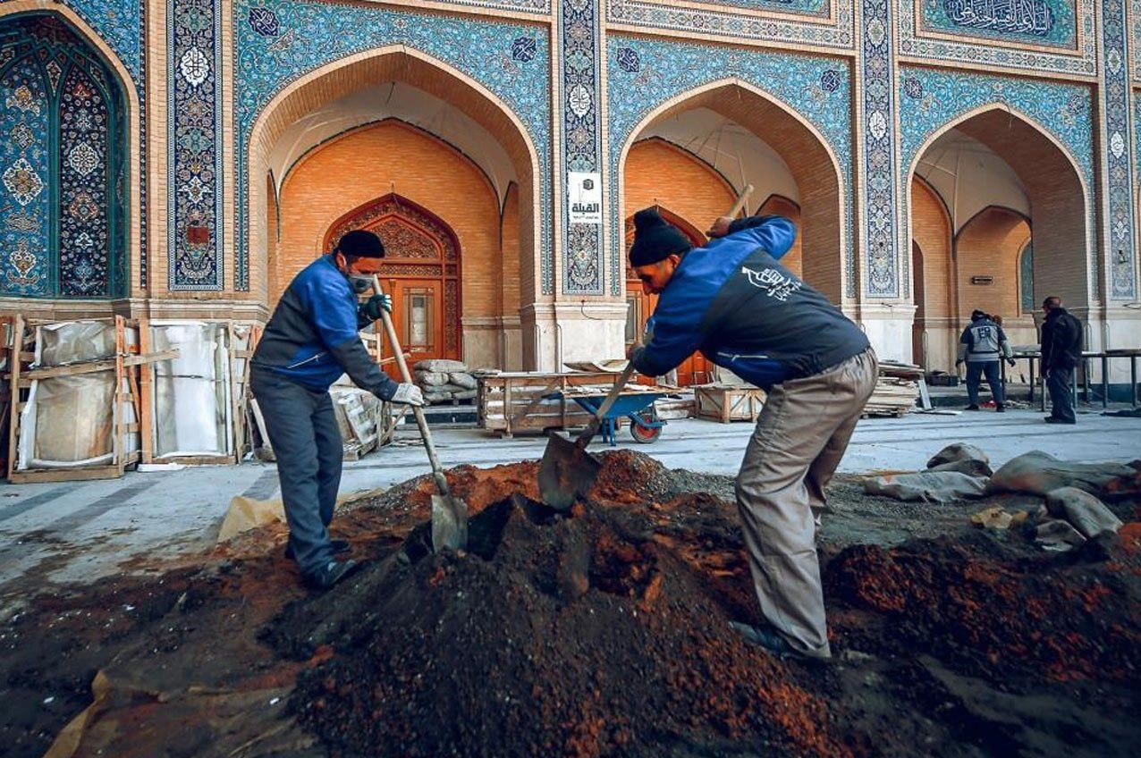 ستاد بازسازی عتبات عالیات , اخبار کارگران , 