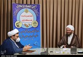  تبادل تفاهم نامه همکاری اتحادیه انجمن های اسلامی دانش آموزان و ستاد هماهنگی کانون های فرهنگی،هنری مساجد کشور  با حضور با حضور حجت‌الاسلام محمد جواد حاج علی‌اکبری و حجت الاسلام حبیب رضا ارزانی 