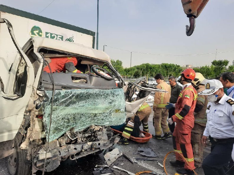 پلیس راهور | پلیس راهنمایی و رانندگی , سازمان آتش‌نشانی تهران , آتش‌نشانی , حوادث , اورژانس , 