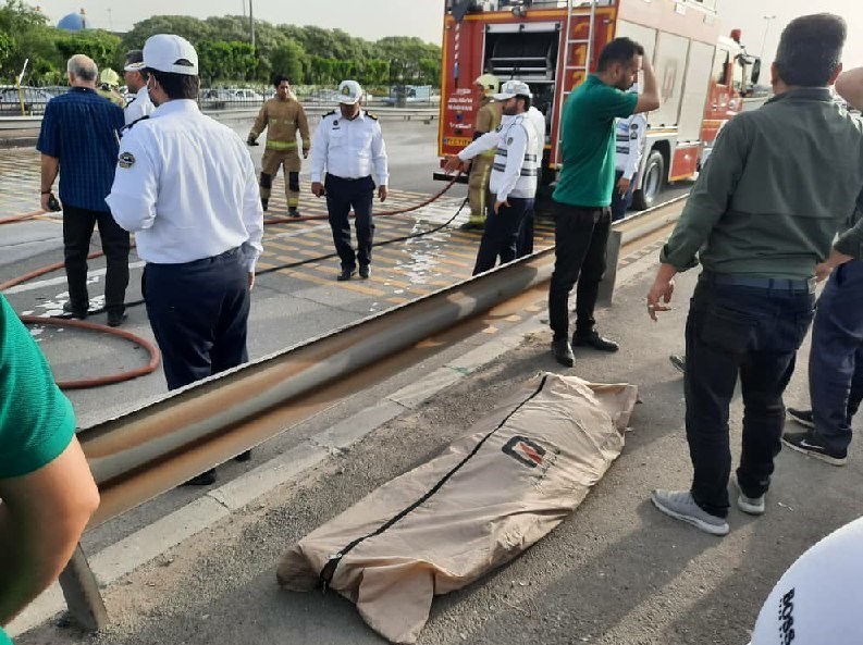 پلیس راهور | پلیس راهنمایی و رانندگی , سازمان آتش‌نشانی تهران , آتش‌نشانی , حوادث , اورژانس , 