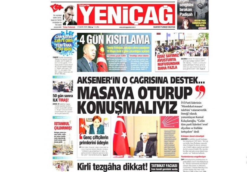 کشور ترکیه , ویروس کرونا ,