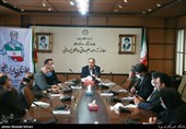 محمد خدادی معاون امور مطبوعاتی در نشست مسابقه رسانه‌ای و شهروندی «جان من، ایران من» با هدف انعکاس خدمات تلاشگران عرصه مبارزه با کرونا