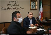 محمد خدادی معاون امور مطبوعاتی در نشست مسابقه رسانه‌ای و شهروندی «جان من، ایران من» با هدف انعکاس خدمات تلاشگران عرصه مبارزه با کرونا