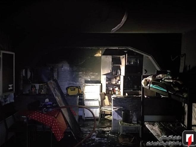 آتشنشانی , سازمان آتشنشانی تهران , آتشسوزی ,